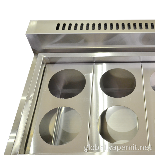 China Cabinet Type Four Basket Gas Pasta Cooker Supplier